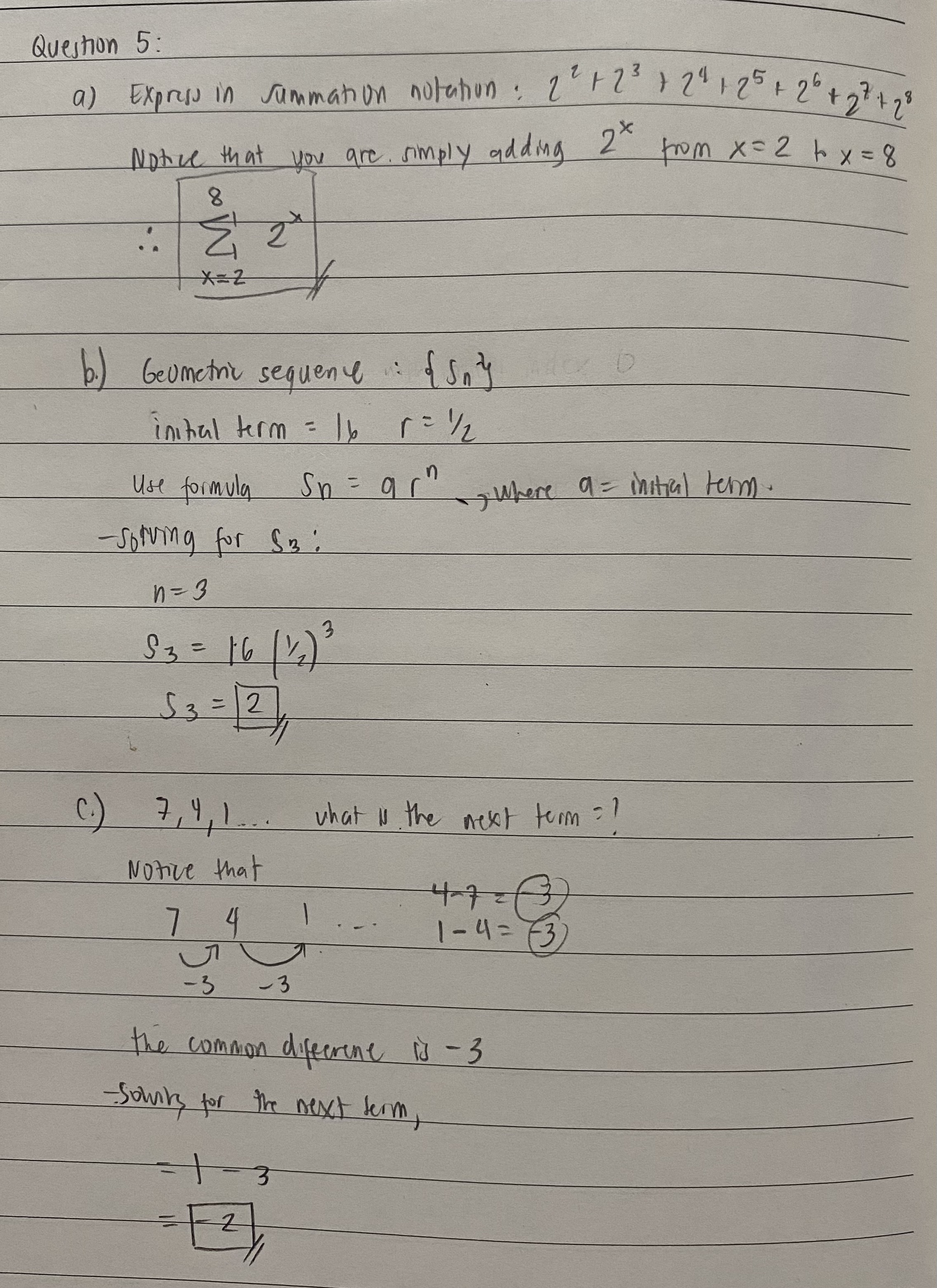 the iteration of the outer loop where x=2, how many times does