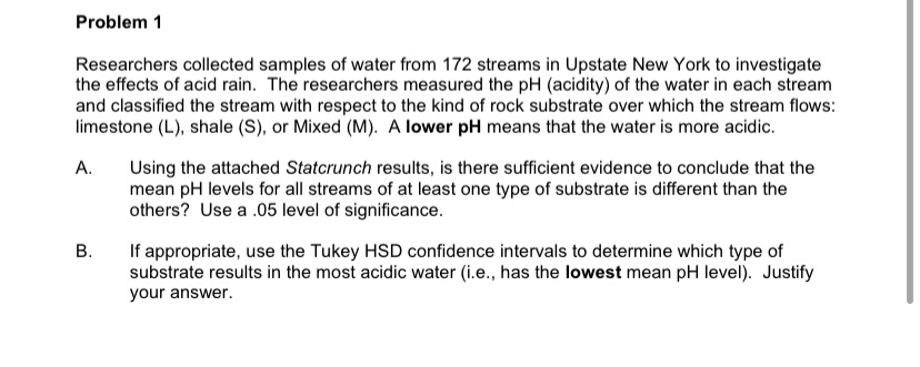 and the expected cell counts in part B. determine the percentage error