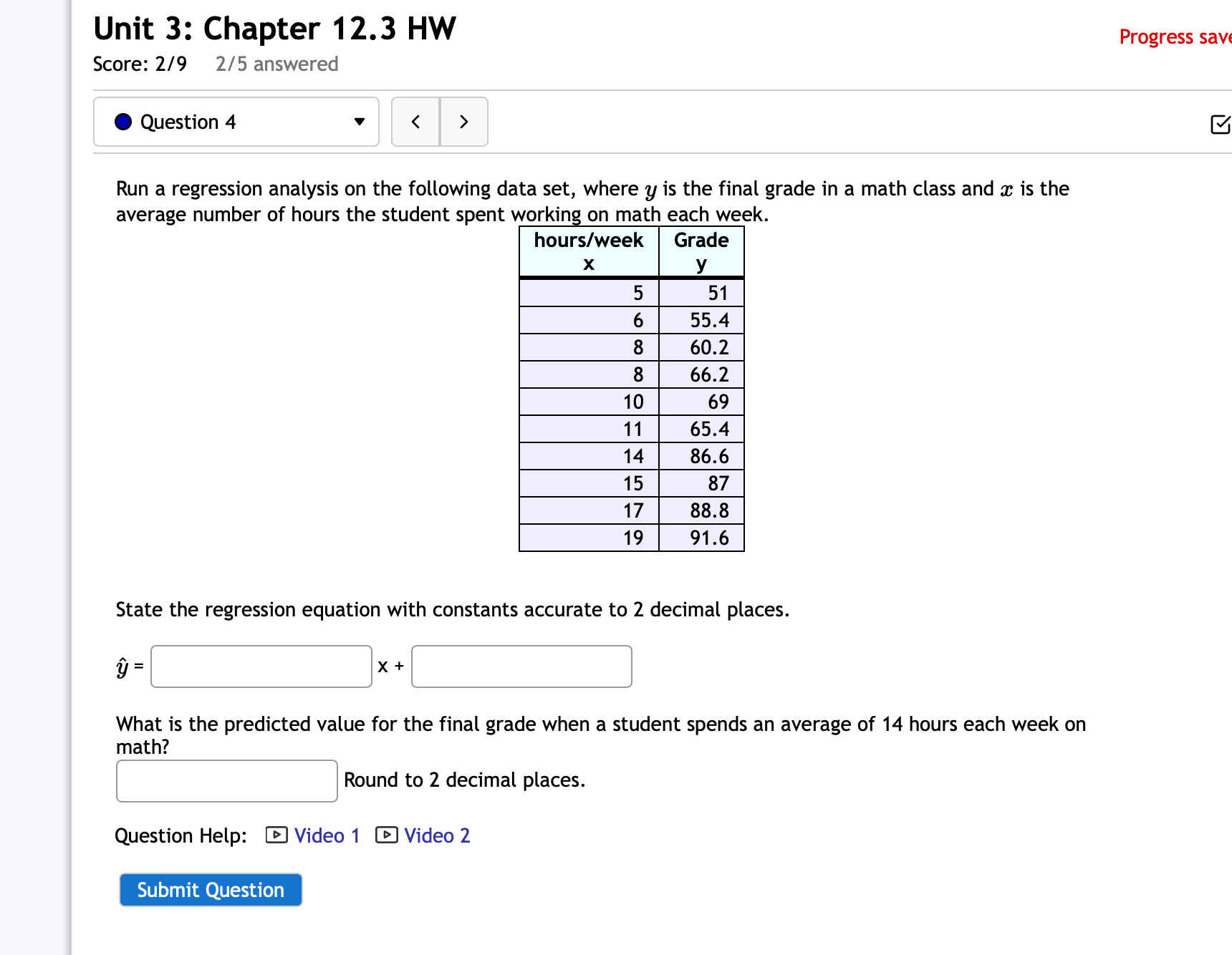 generate a scatter plot with a regression equation and correlation coefficient. The