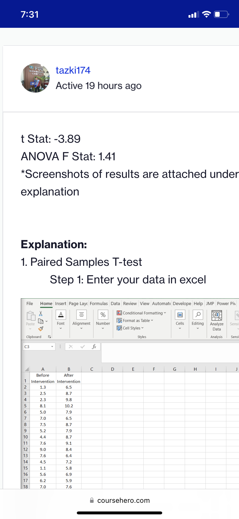 Hello, can you help answer the following question with the results attached