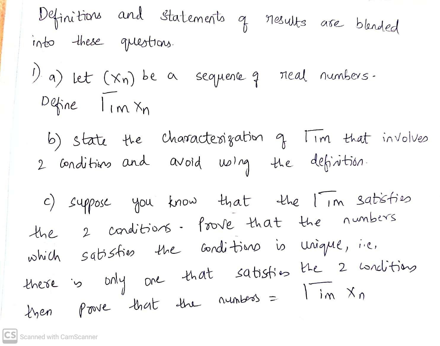 Need help with this problem Definitions and Statements a results are blended