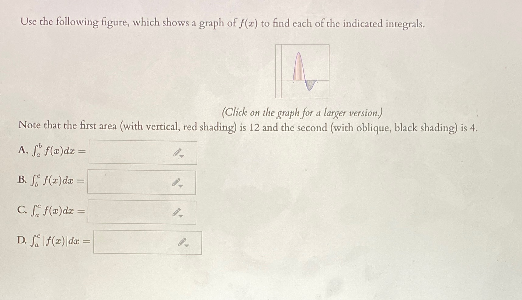 Solve quickly and label all work, will enlarge graph if needed. Use