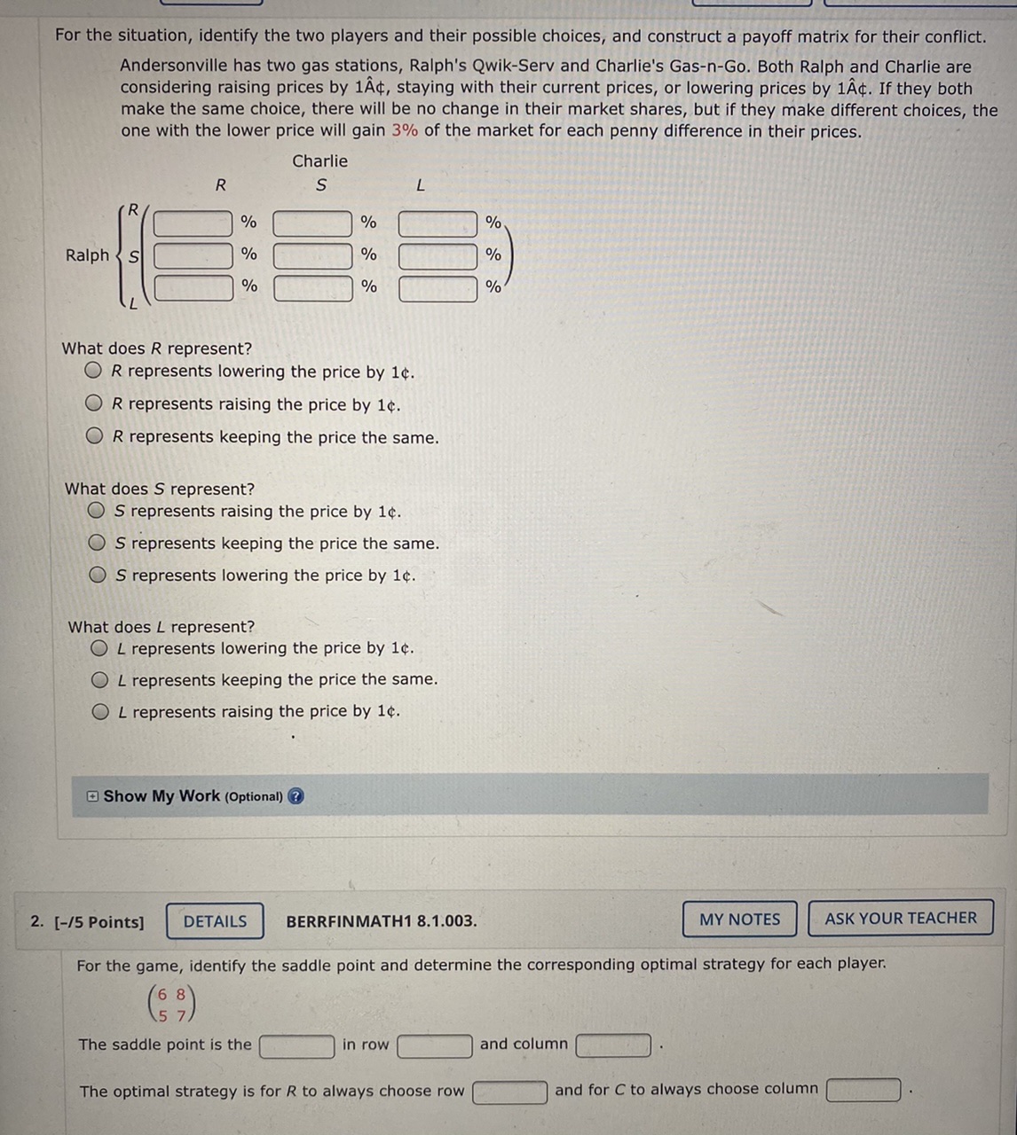 in the terms of the original question. A Republican and a Democratic