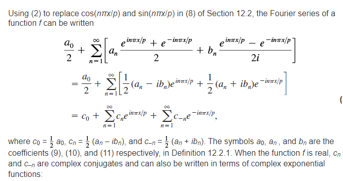 This question simply is asking me to write f(x) as a complex