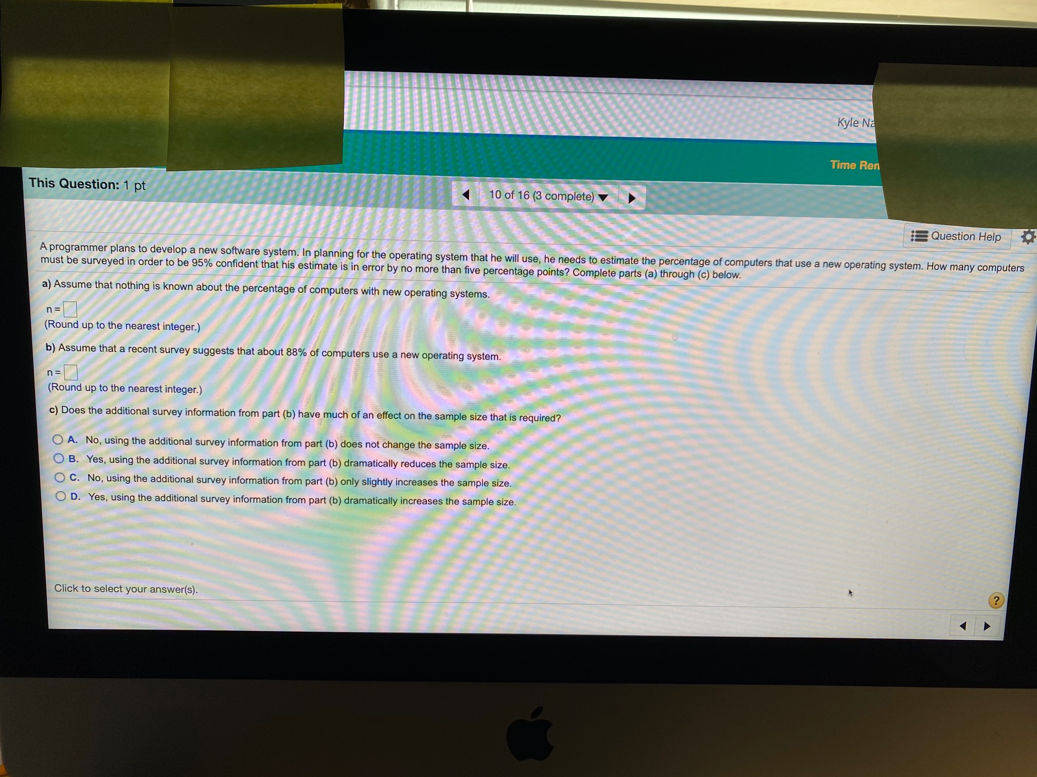 A programmer plans to develop a new software system. In planning for