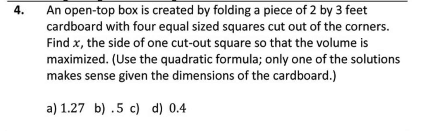 of Calculus; Definite Integrals 1 Find the area of the figure: a)