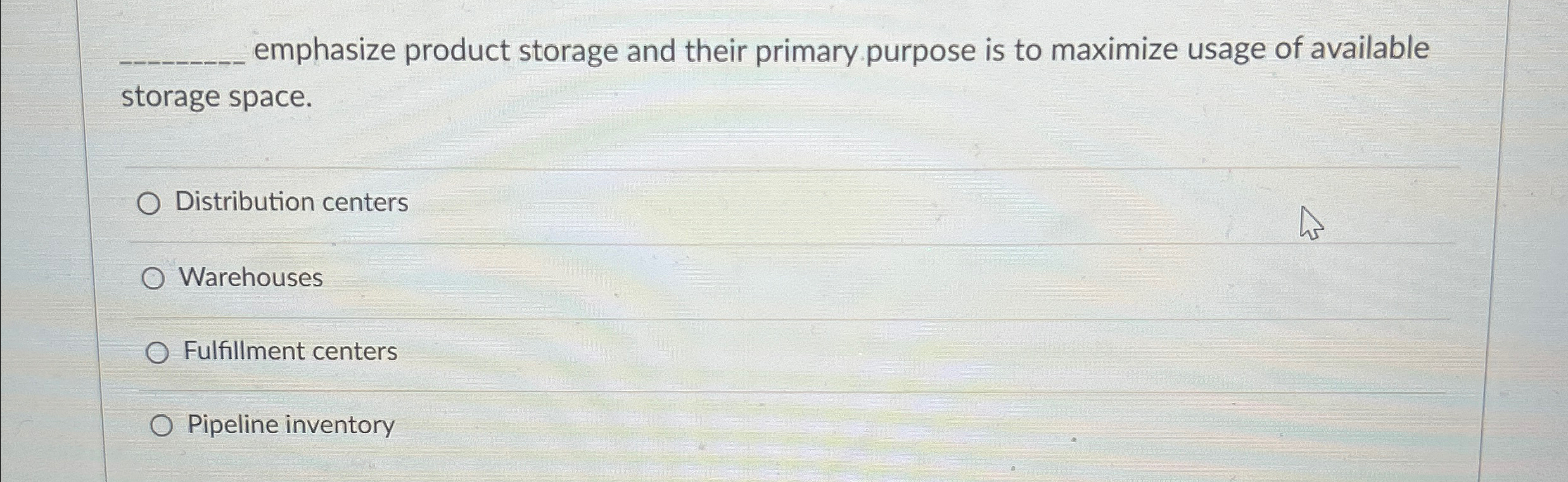  emphasize product storage and their primary purpose is to maximize usage