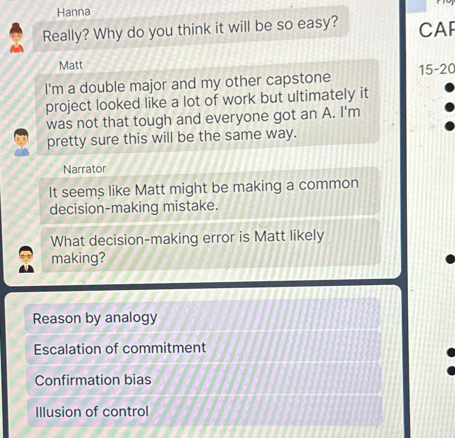  Hanna Really? Why do you think it will be so easy?