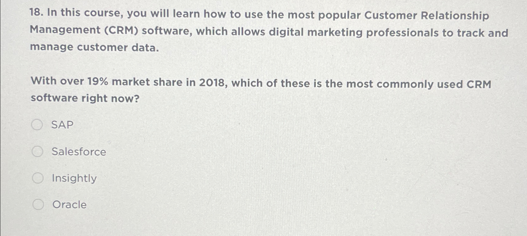  In this course, you will learn how to use the most