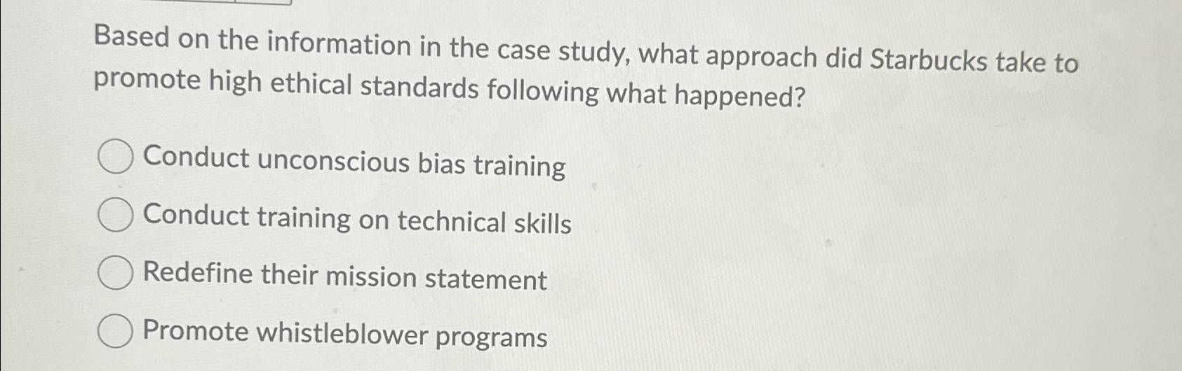  Based on the information in the case study, what approach did