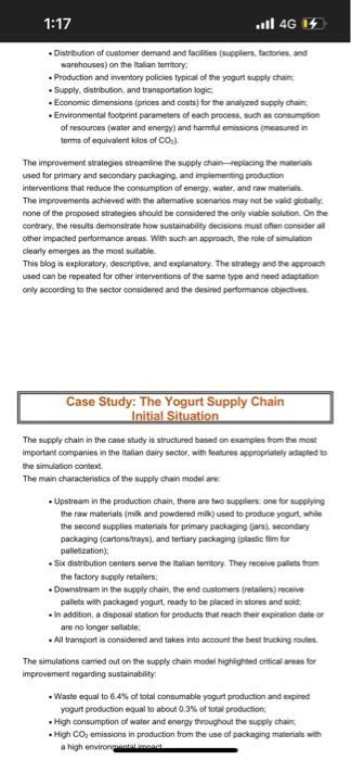 supply chain. Q2: Determine how a strategy to be followed in implementing