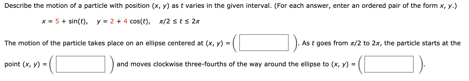 (X2 x1)t, y = Y1 + (Y2 Yt where 0 s t