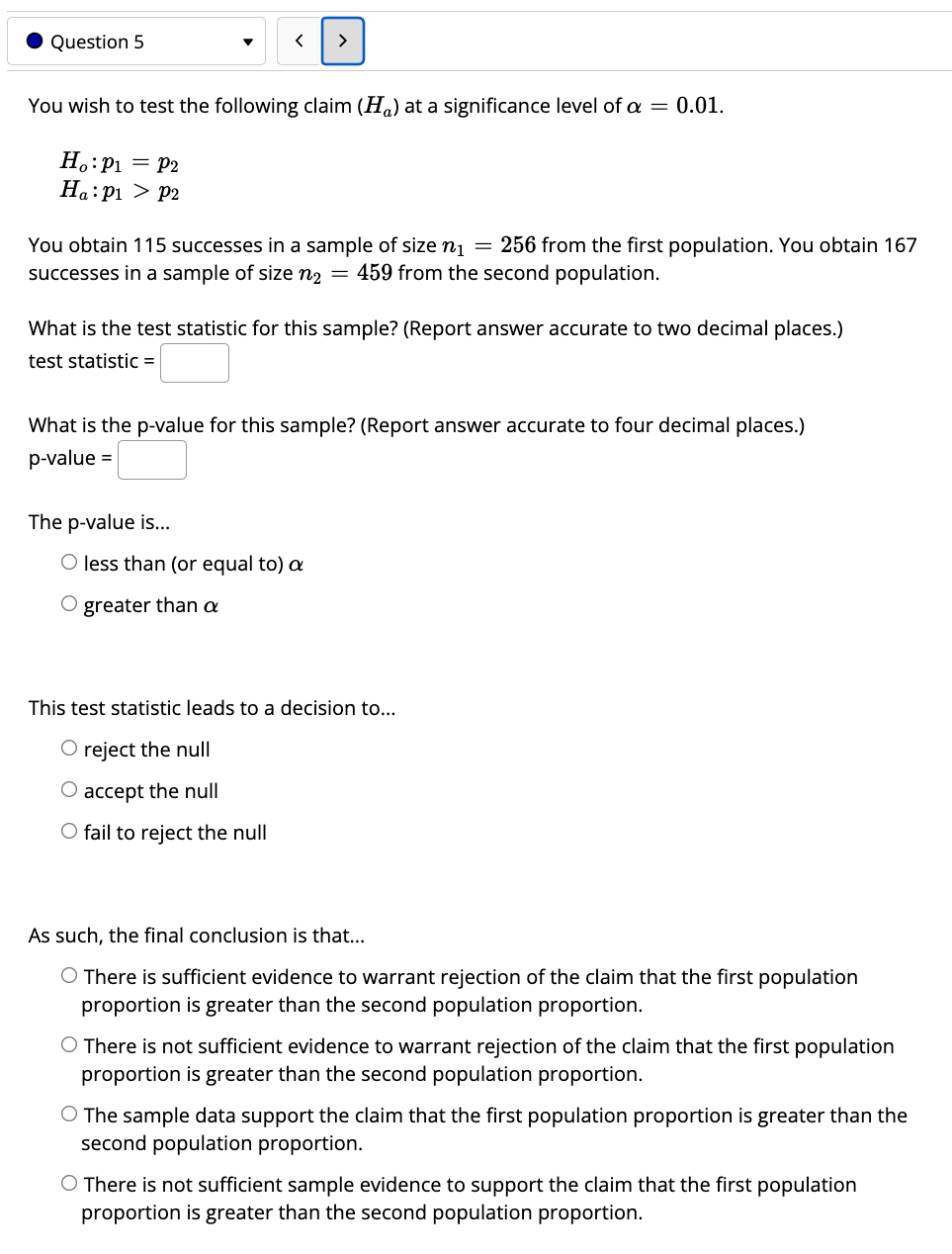 breast cancer was screened using Method A. A separate random sample of