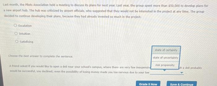08: Managing Decision Making and Problem Solving Decision making involves many behavioral