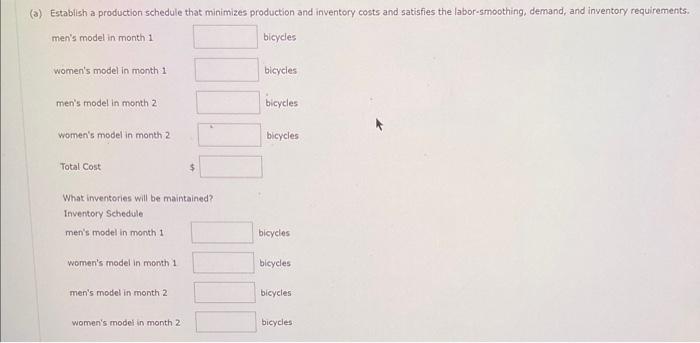 Silver Star Bicycle Company will be manufacturing both men's and women's models