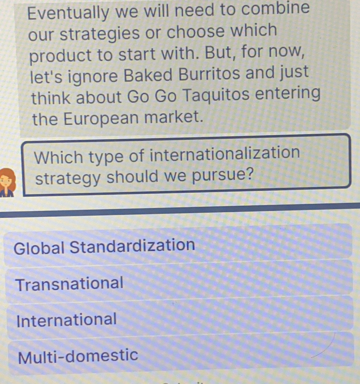  Eventually we will need to combine our strategies or choose which