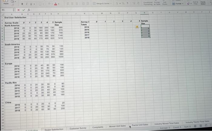 do on excel and explain, please. thank you 1. First, she would