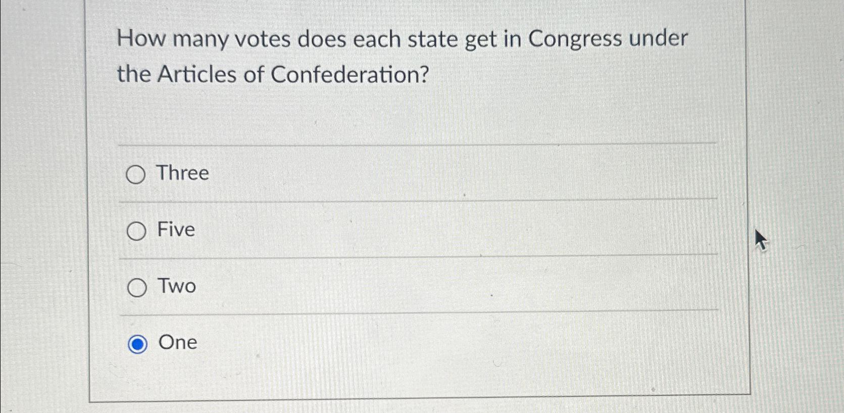  How many votes does each state get in Congress under the