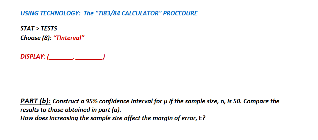 to be 18.4, and the sample standard deviation, 5, is found to