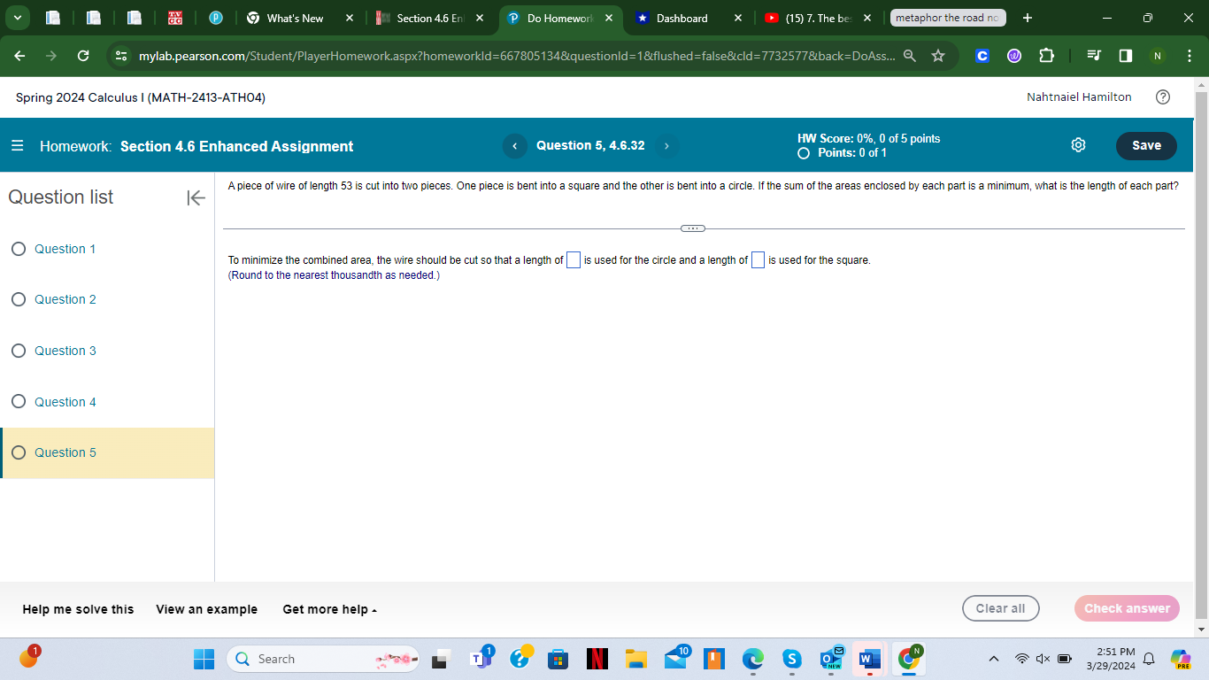 4 2x Question 5 Question 6 Question 7 Help me solve this