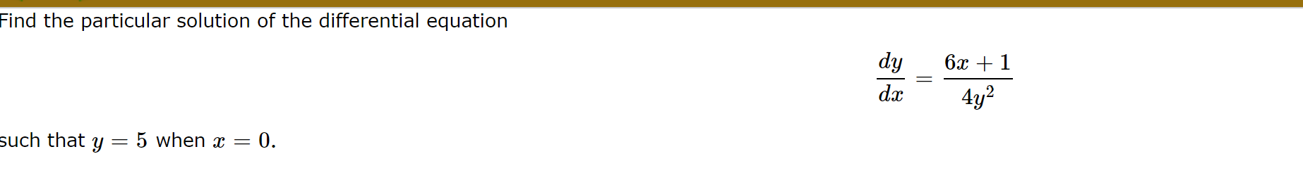 by step solution and read question carefully.1. Find the particular solution of