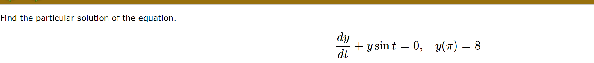 6 + 1 dz 4y2 such that y = 5 when z