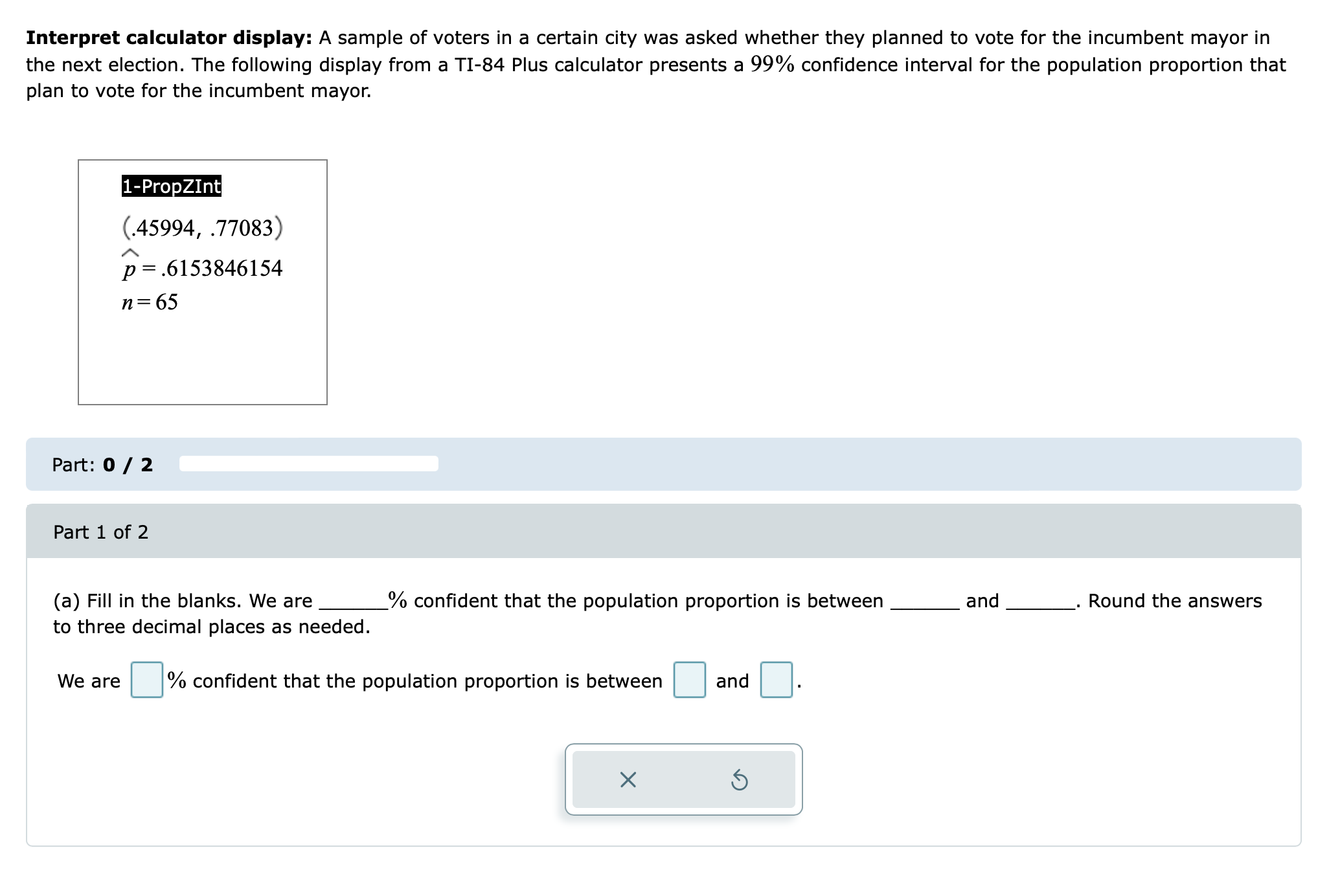 with the TI84 Plus calculator. 21.9 27.9 7.1 23.4 20.7 12.4 16.7