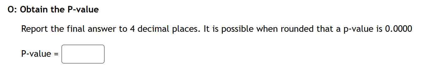 Part a.) HYPOTHESIS TEST P: Parameter What is the correct parameter symbol