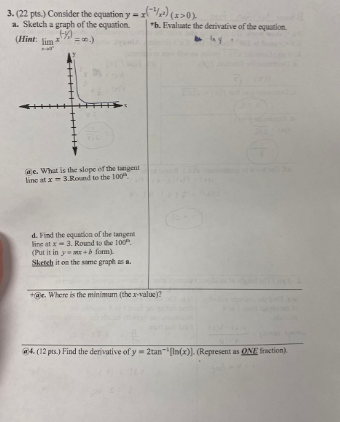 write the answer (essentially, show a meaningful step). If a +, round