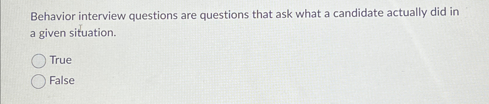  Behavior interview questions are questions that ask what a candidate actually