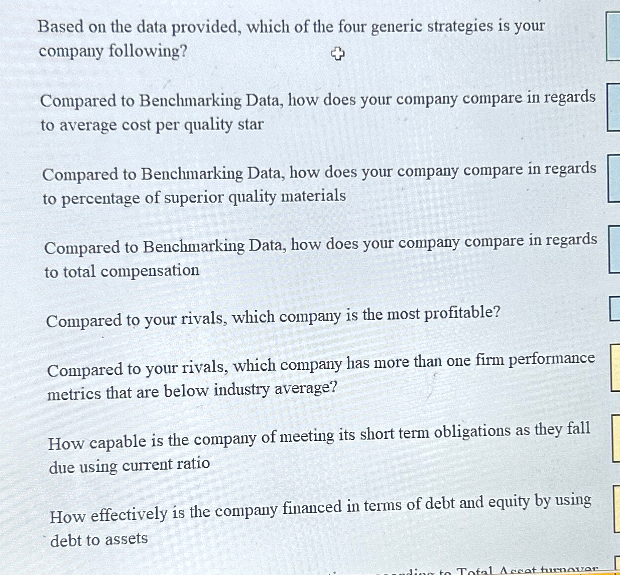  Based on the data provided, which of the four generic strategies