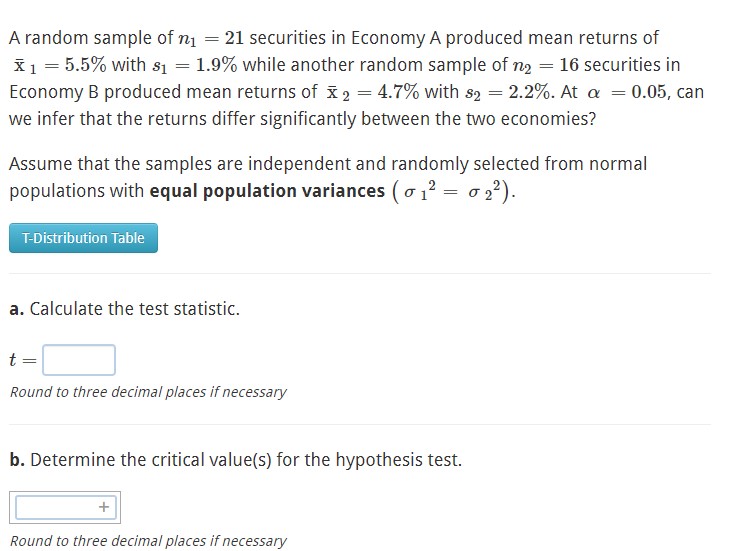 on the test statistic. O Reject O Fail to RejectA random sample