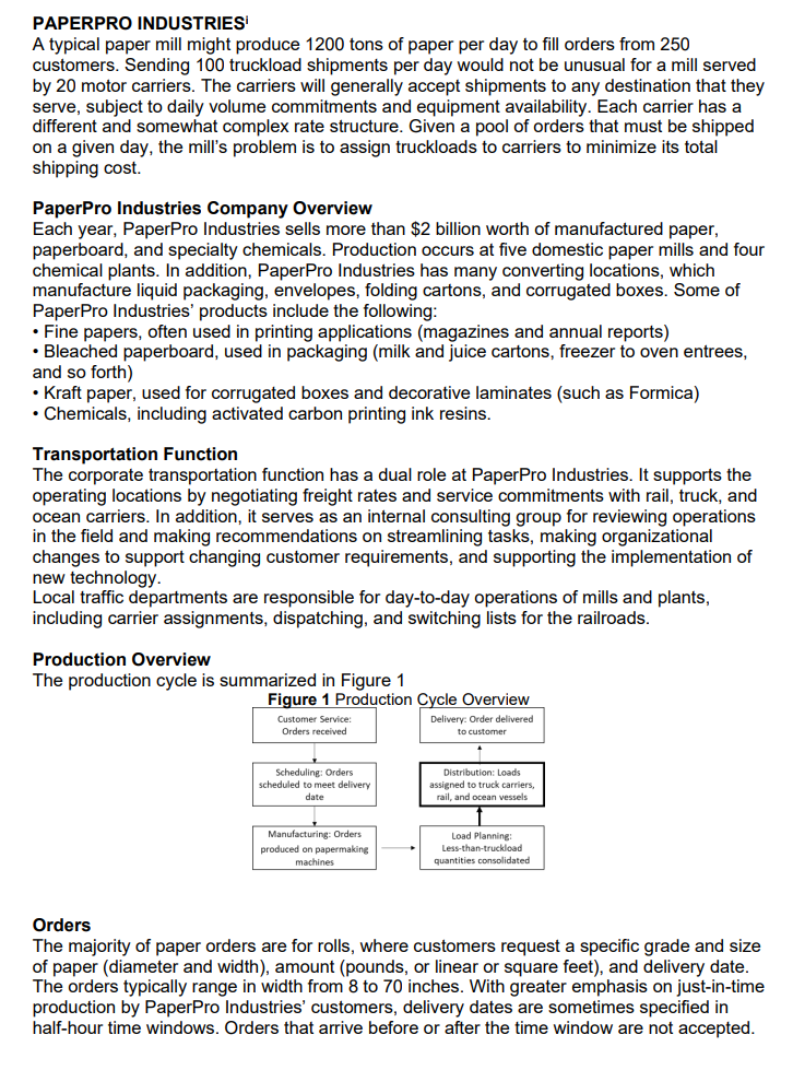 I have to design a cost-minimizing optimal assignment plan for the example