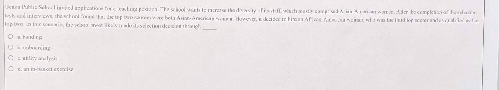  Genoa Public School invited applications for a teaching position. The school