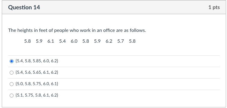 3.5 inches. What can you conclude from {Zhebyshev's theorem about the percentage