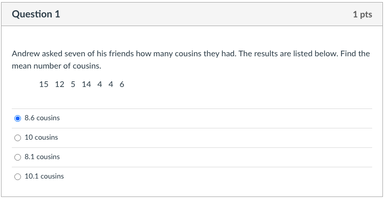 the water temperature in a heated tub at different time intervals. 114.7