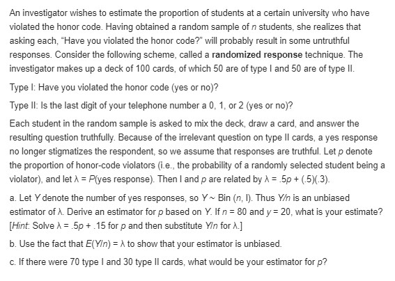 Reference Exercise 3 A certain market has both an express checkout line