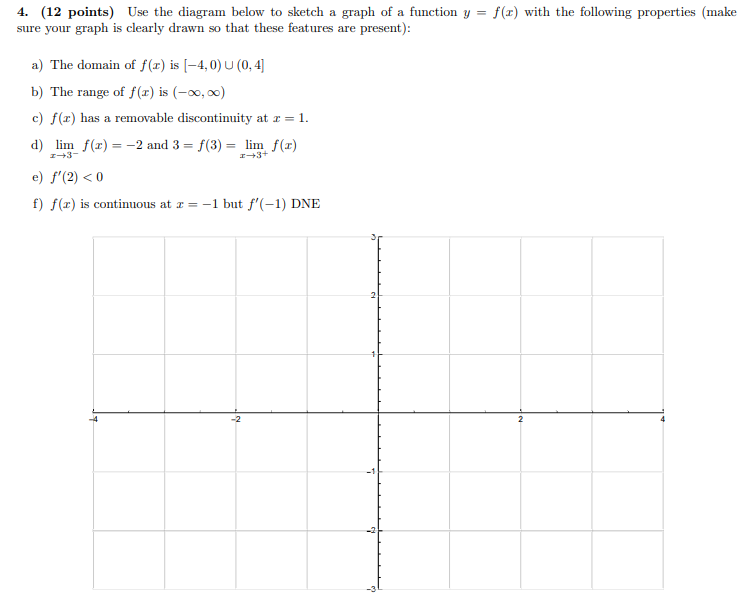 Please show all work needed. Thank you \f