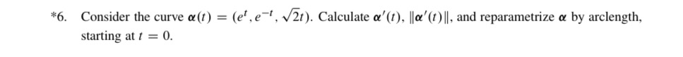 Explain and solve this if differential geometry make sure you are doing