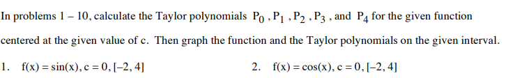 help me with question 2. In problems 1 - 10, calculate the