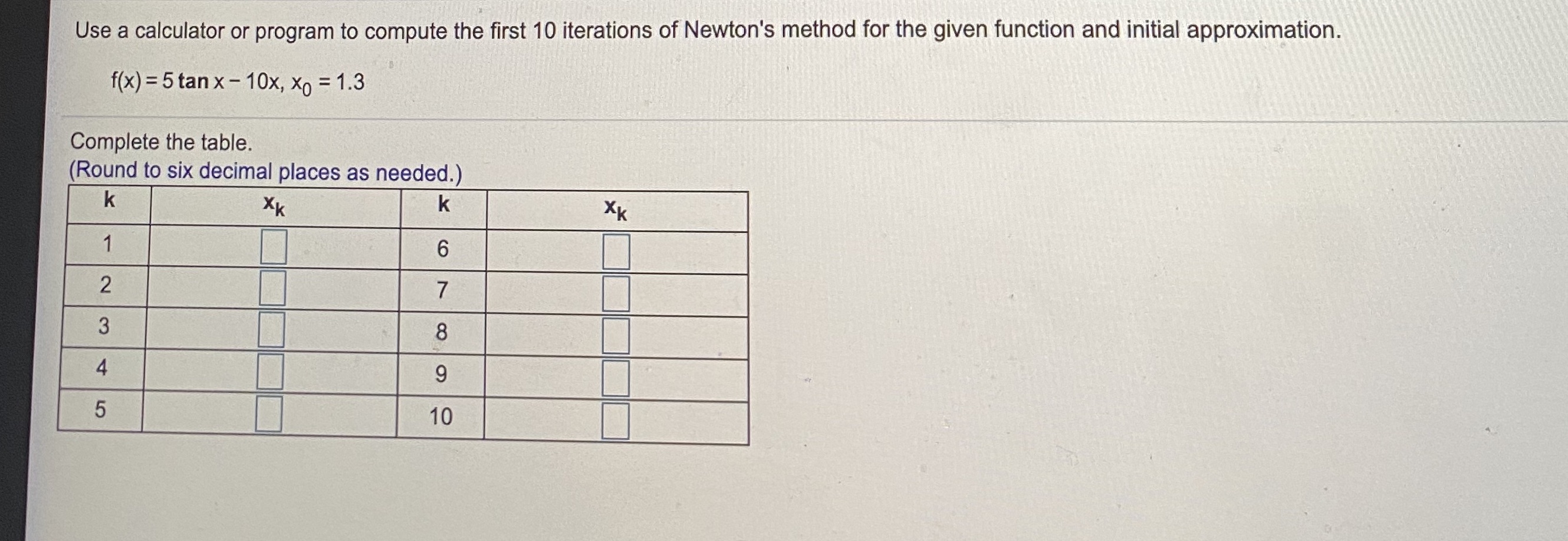ASAP please. Thank you Use a calculator or program to compute the
