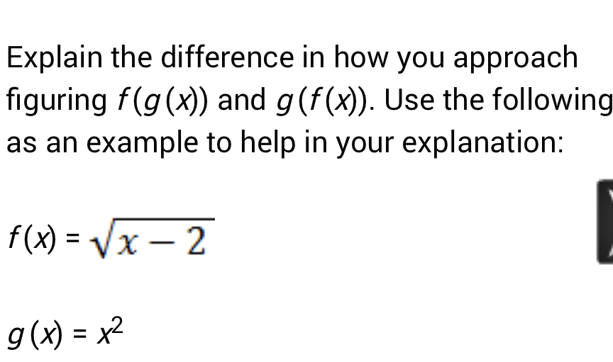 PLEASE ANSWER ALL THE FOLLOWING!!!!1) Explain the difference in how you approach