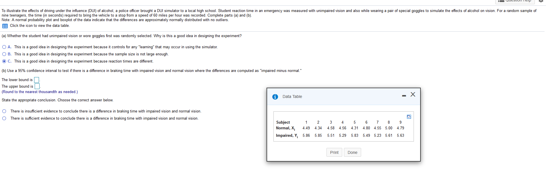 need help with homework this is also the data To illustrate the