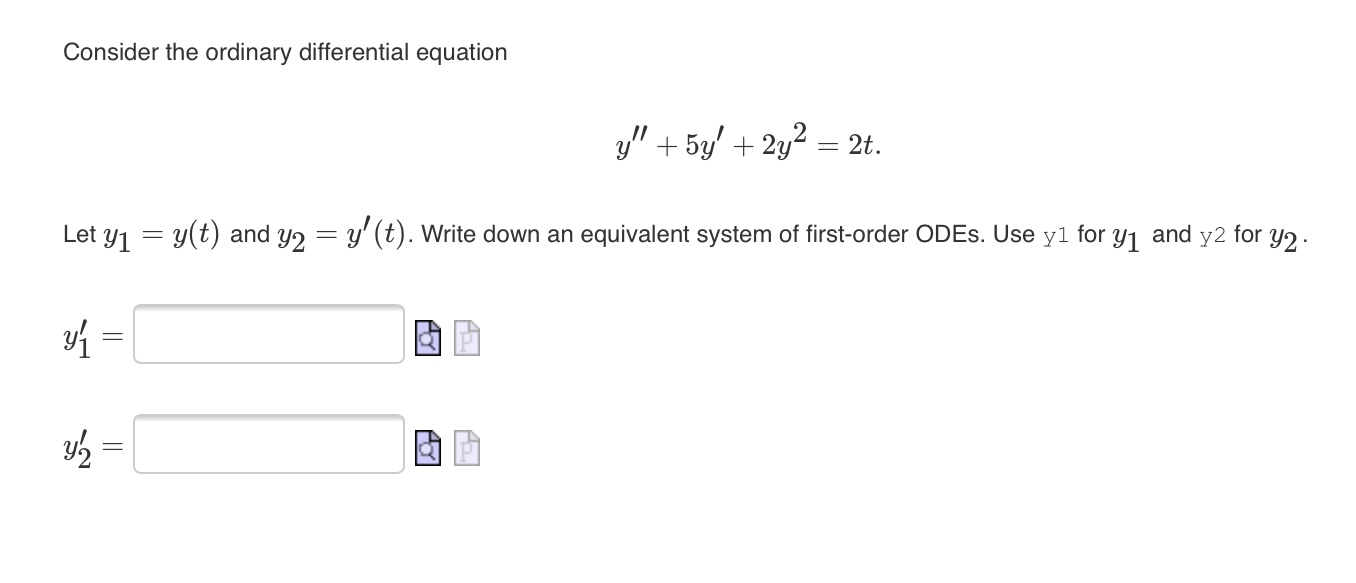 places accuracy. y(0.1) z Number Consider the following Matlab code: [t, y]