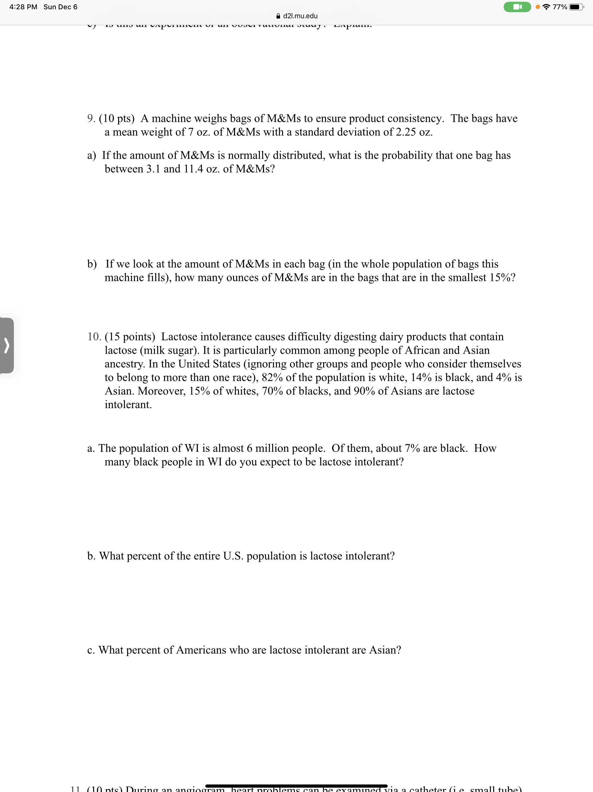 Please explain 9 & 10- thank you so much 4:28 PM Sun