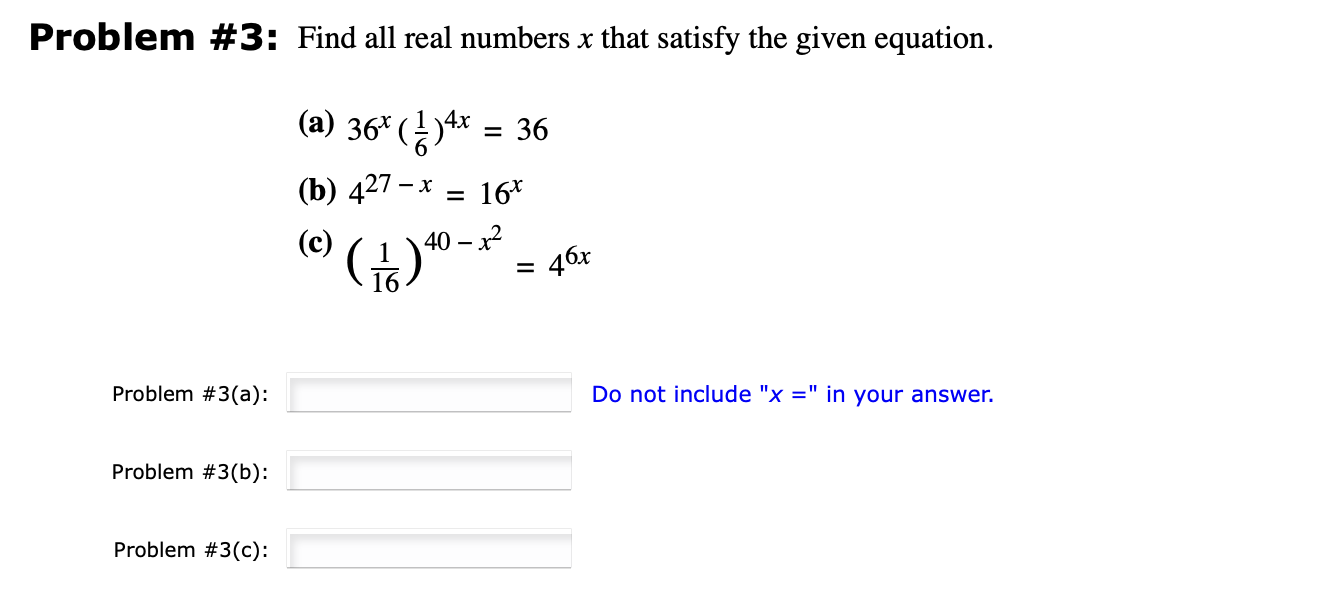 Problem #1: By simplifying the given expression on the left hand side