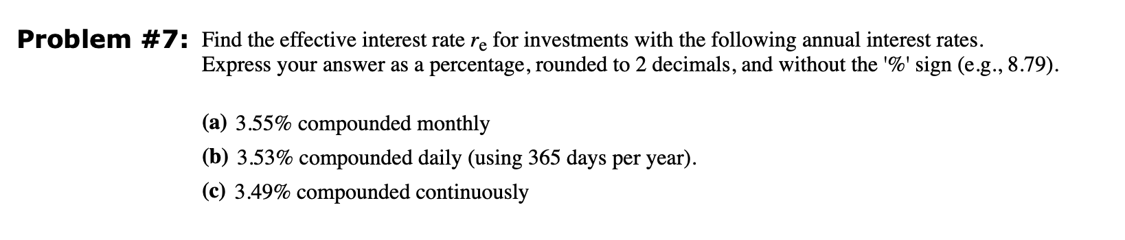 #1(b): Problem #1(c): Problem #2: By simplifying the expression on the left