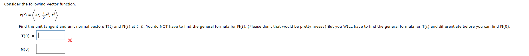 I have no idea how to solve this. Consider the following vector