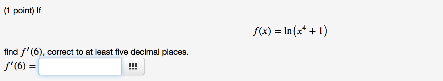 f(8)(x). (Hint: Find f ' (x), f " (x), etc. and look