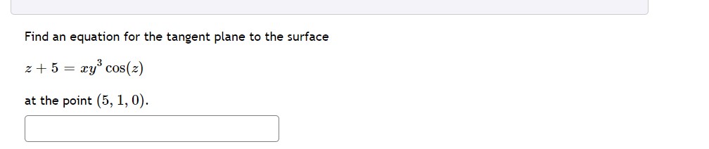 y at the point ( -1, 1, -4 ). 12t - 1